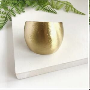 Gold Cabochan Cuff
